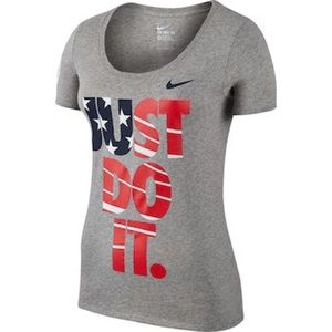 Team USA NIKE Just Do It Flag Shirt